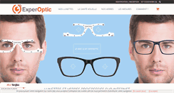 Desktop Screenshot of lunettes-experoptic.fr