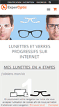 Mobile Screenshot of lunettes-experoptic.fr